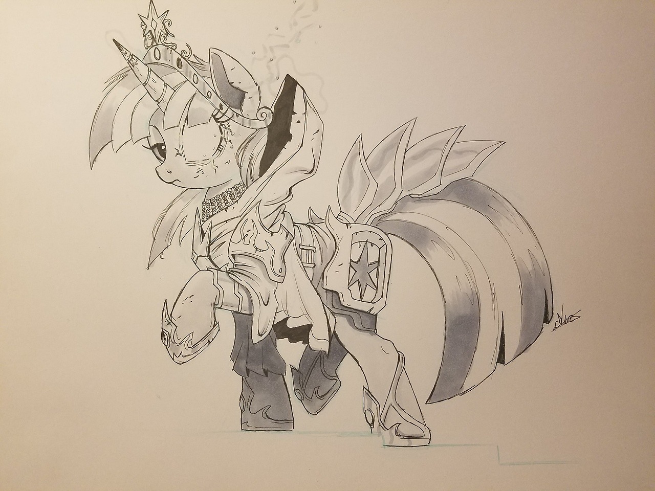 Inktober 2017 : Empress Twi by NCMares