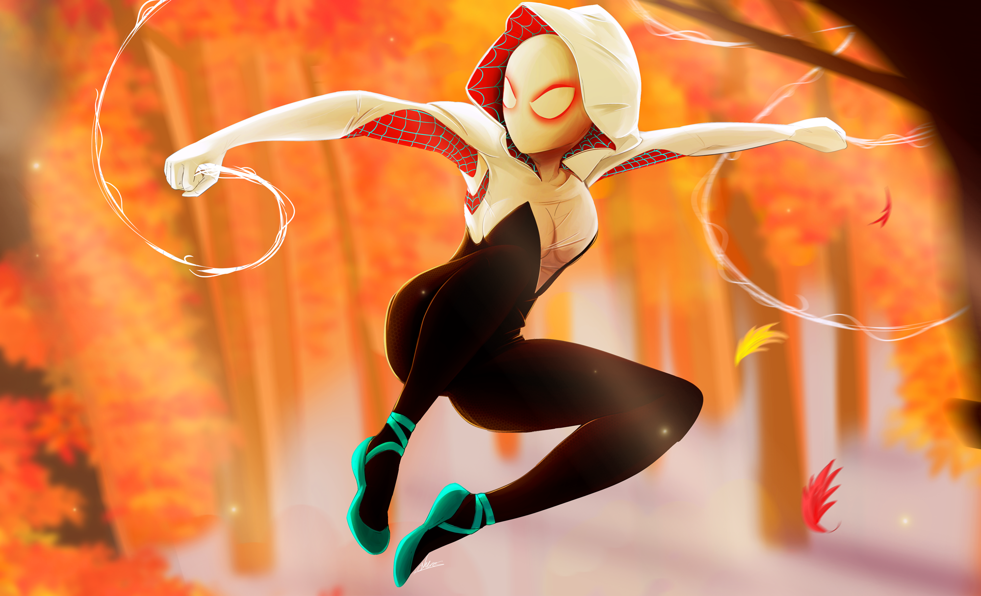 Ghost Spider by NCMares