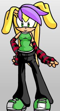 MJ the Rabbit Sonic OC by Bloodloss5 on DeviantArt