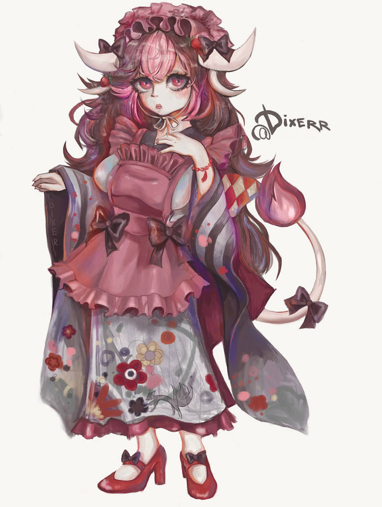 Strawberry demon by Dixerr on DeviantArt