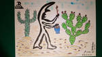 F~INKY COLLECT PRICKLY CACTUS FRUITS - INKTOBER 25 by DAGAIZM