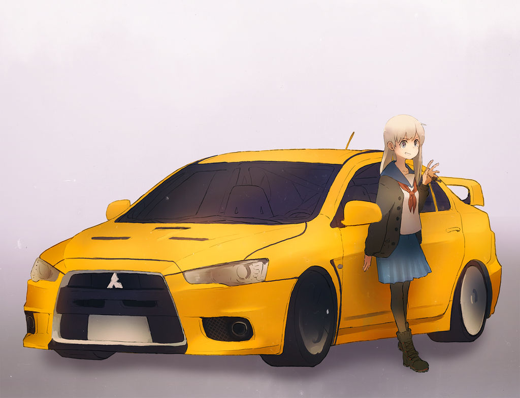 Deviantart Woman Car car and girl by kareido3 on DeviantArt