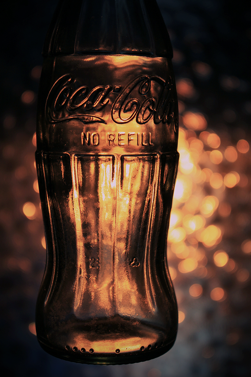 From light: Cocacola