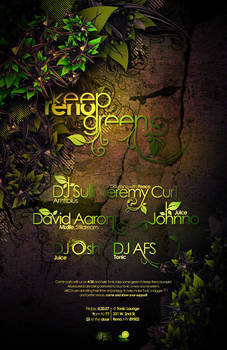 KEEP RENO GREEN POSTER