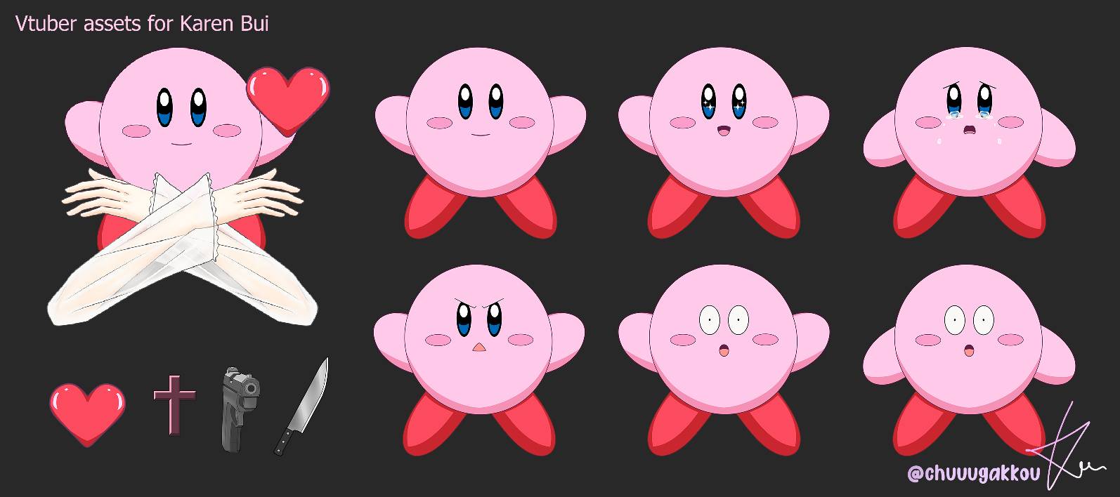 Vtuber hand Asset by chuuugakkou on DeviantArt
