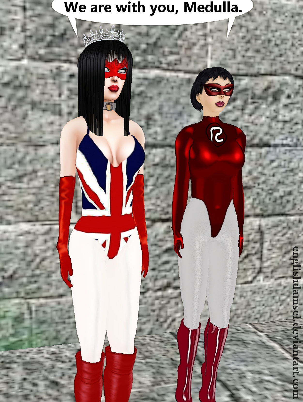 Mind Maidens: Miss Britain and Rose Red