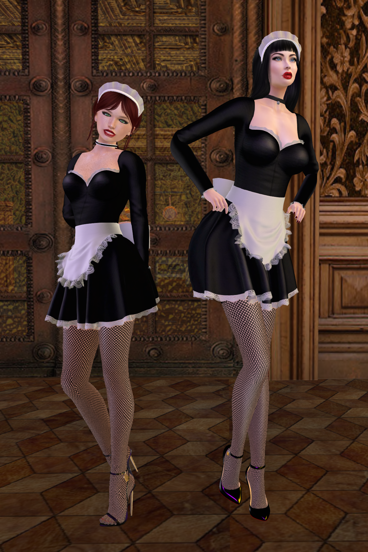 The Sexiest Maids on the Grid by EnglishDamsel on DeviantArt