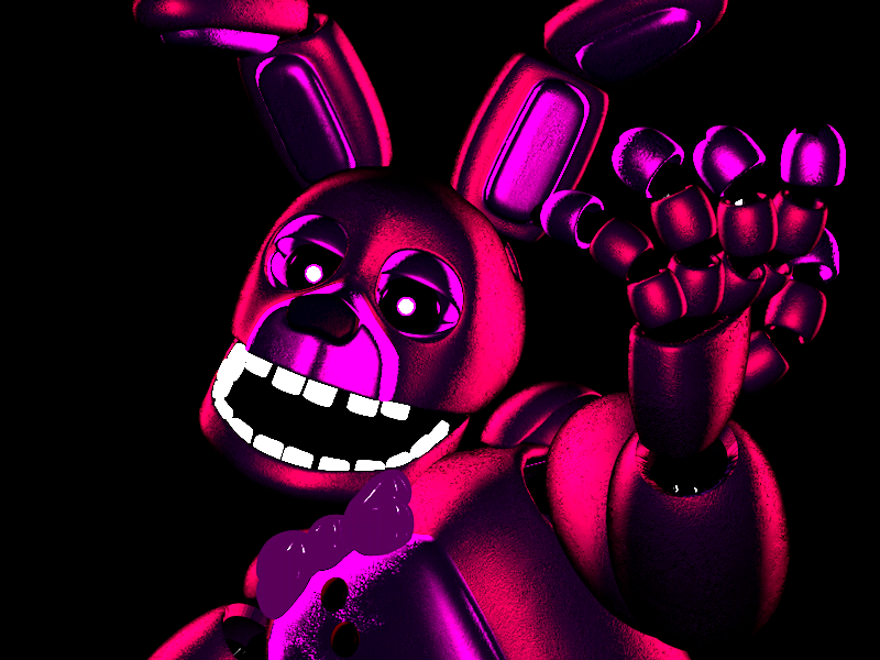 Shadow Springbonnie - OLD C4D Render by KyIeDraw on DeviantArt