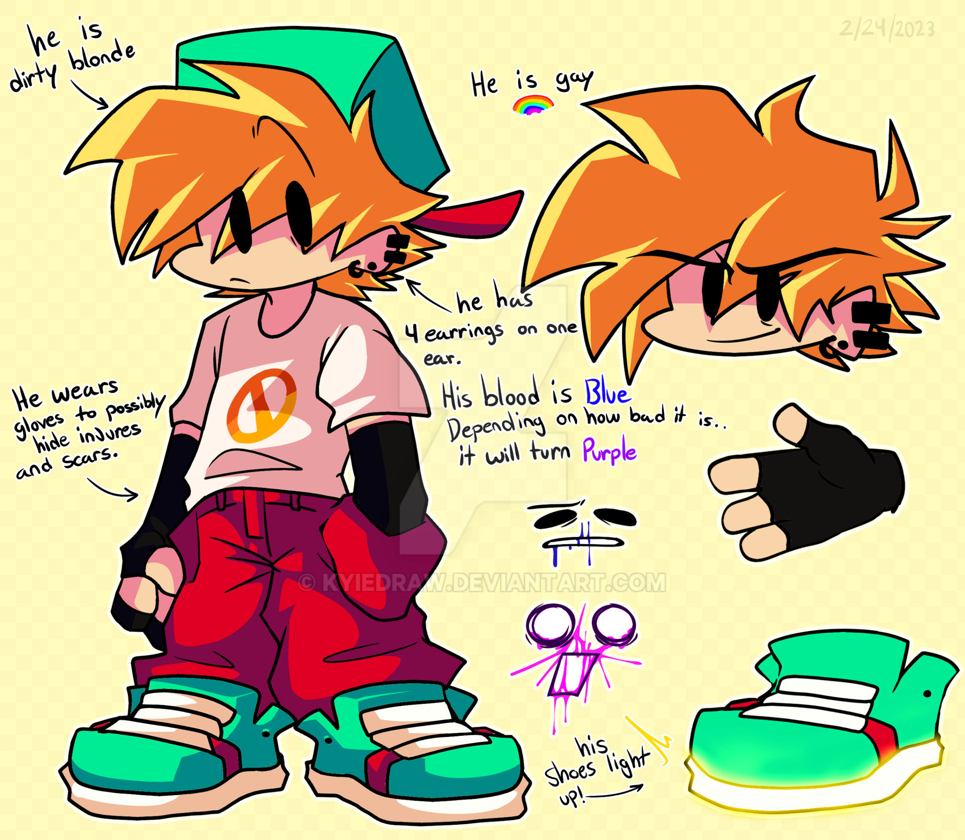 Kyle's Color Code Kyle's Official Reference Sheet | REMASTERED by KyIeDraw on DeviantArt