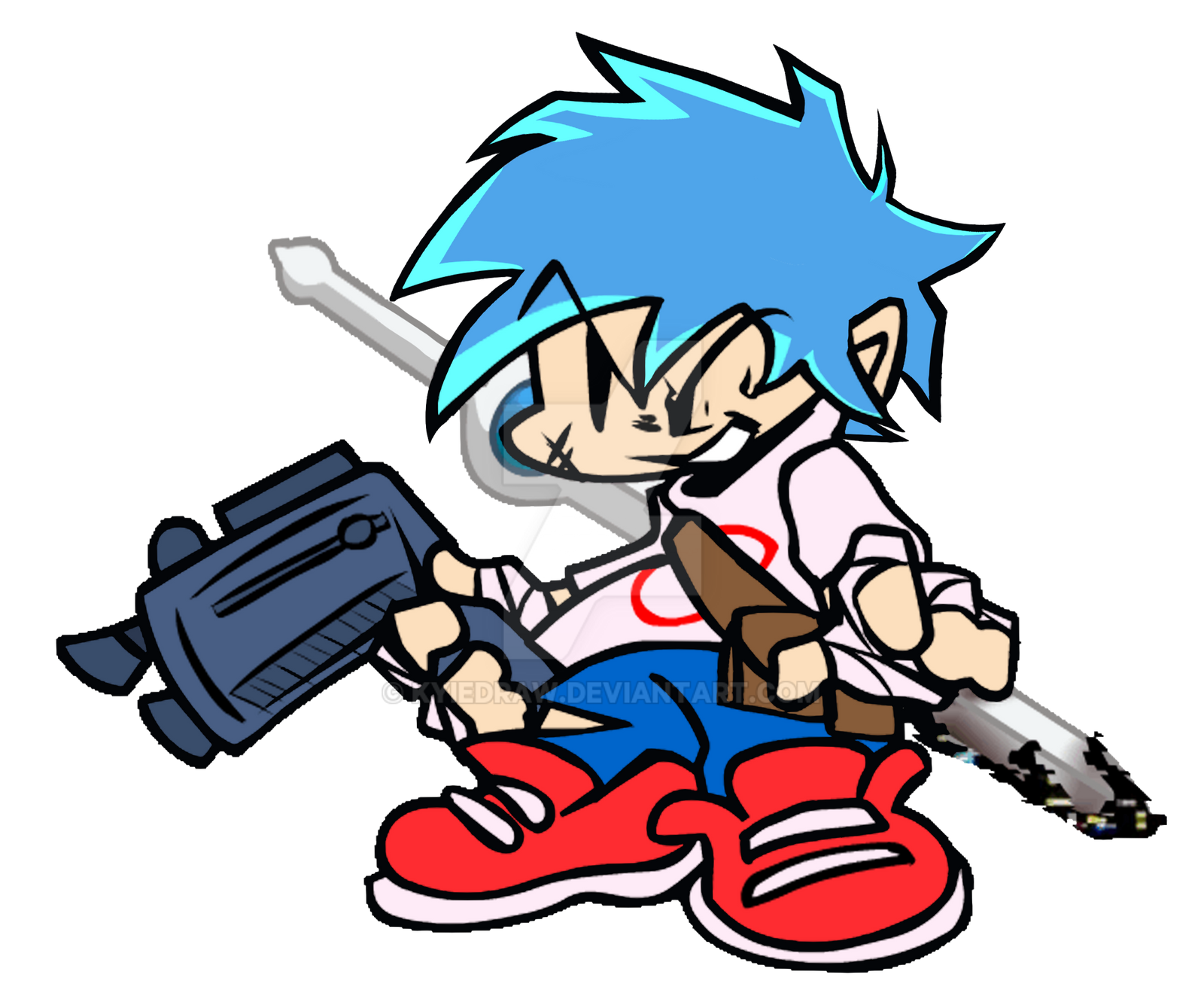 Pibby Apocalypse BF Without Hat by KyIeDraw on DeviantArt