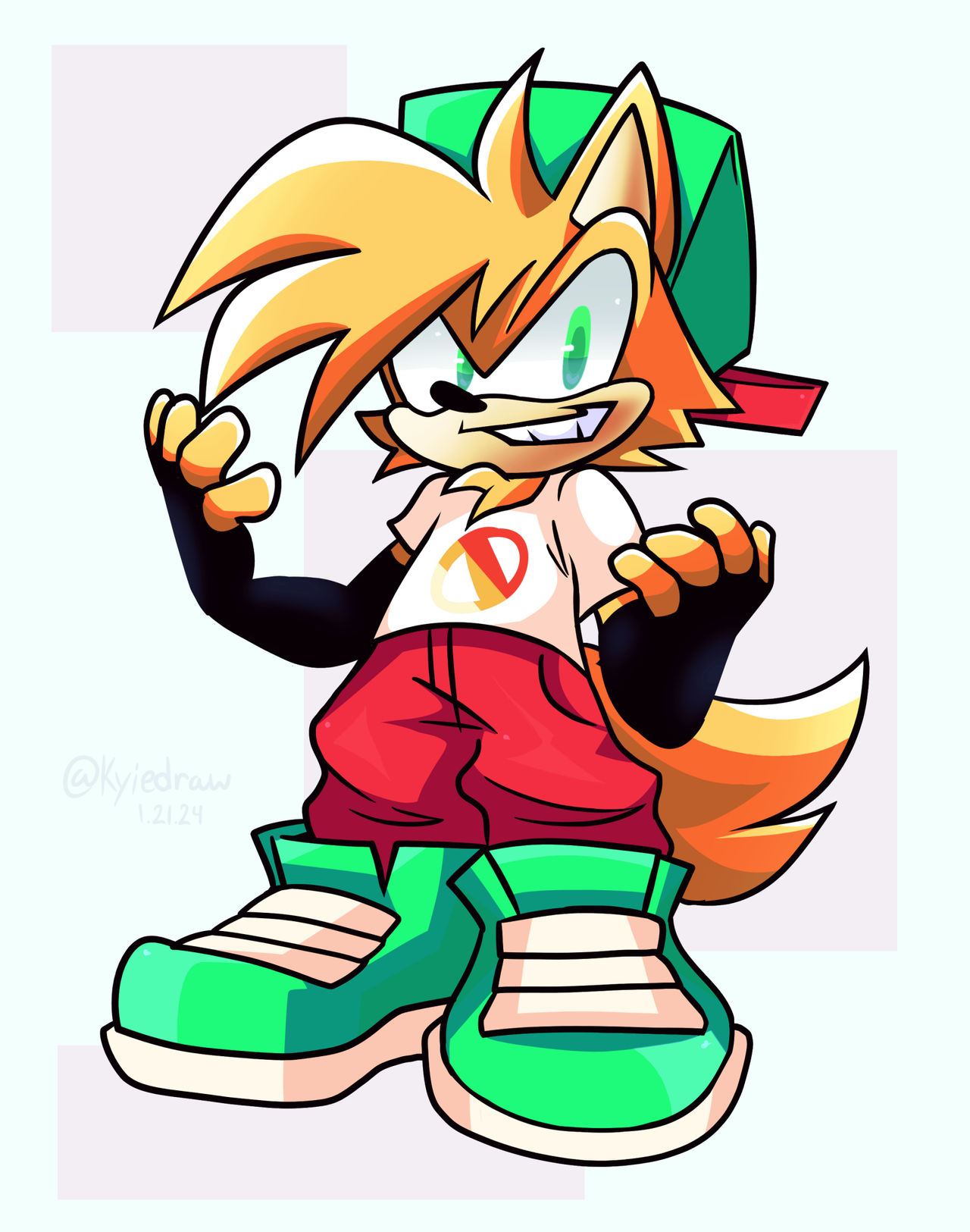 Kyle He Using Kyle The Hedgehog Returns by KyIeDraw on DeviantArt
