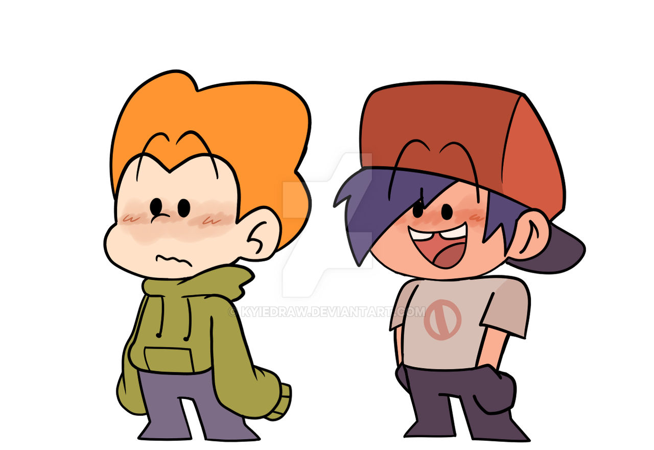 Mini Pico + Mini BF by KyIeDraw on DeviantArt
