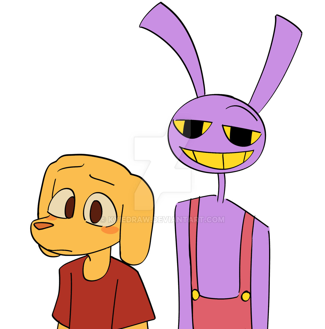 Blue Jacob Scratch Scratch And Jax Doodle by KyIeDraw on DeviantArt