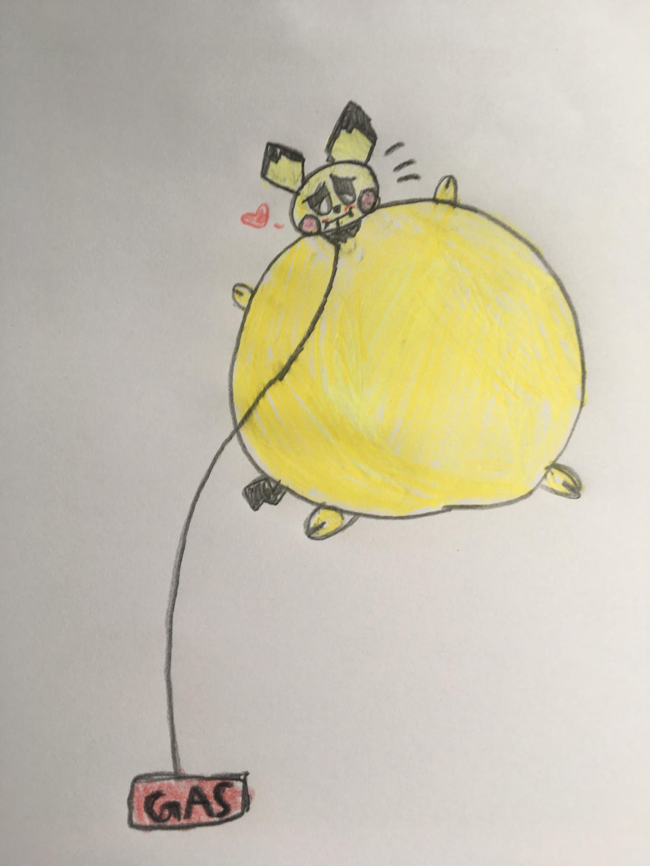 Pichu Inflation by xXMemesAreCool on DeviantArt