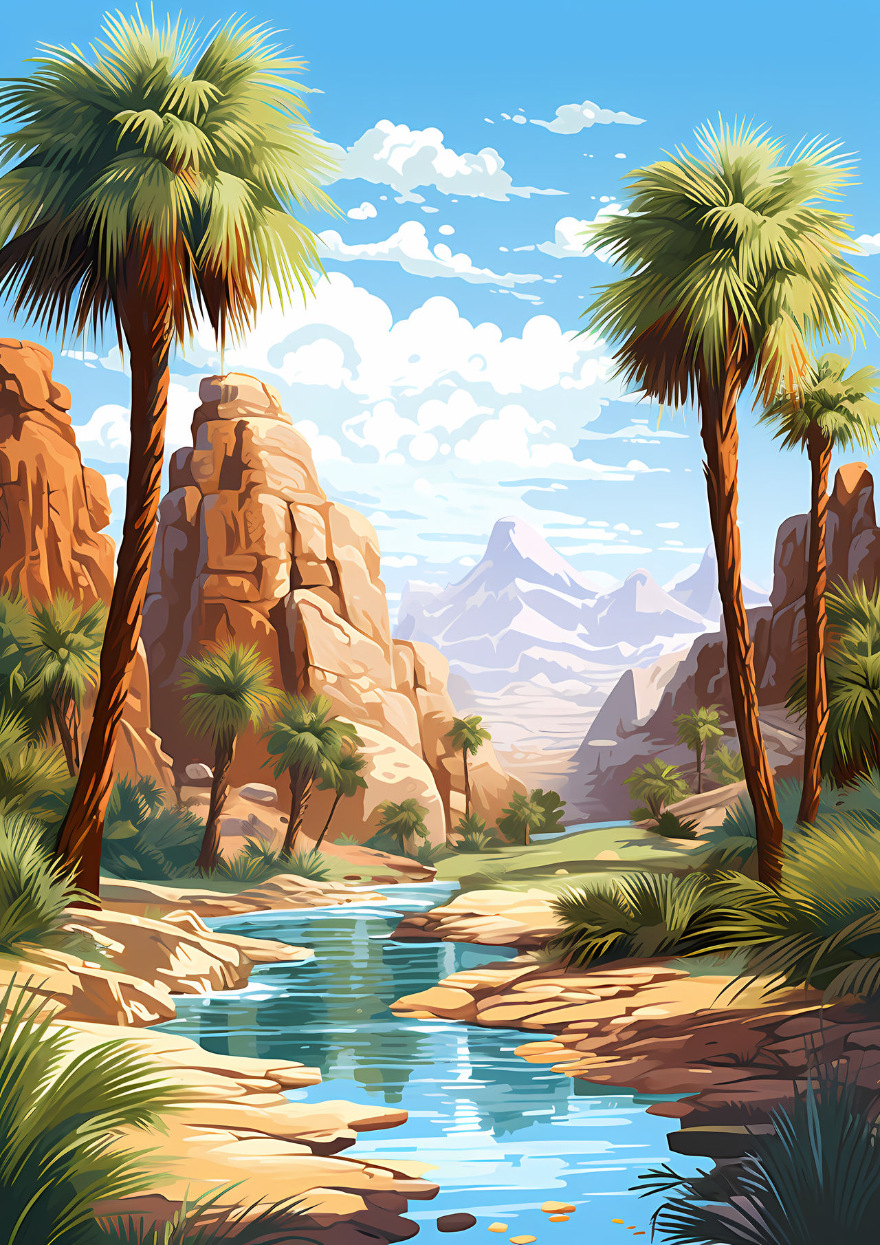 Desert Oasis By JehqM On DeviantArt desert-oasis-by-jehqm-on-deviantart