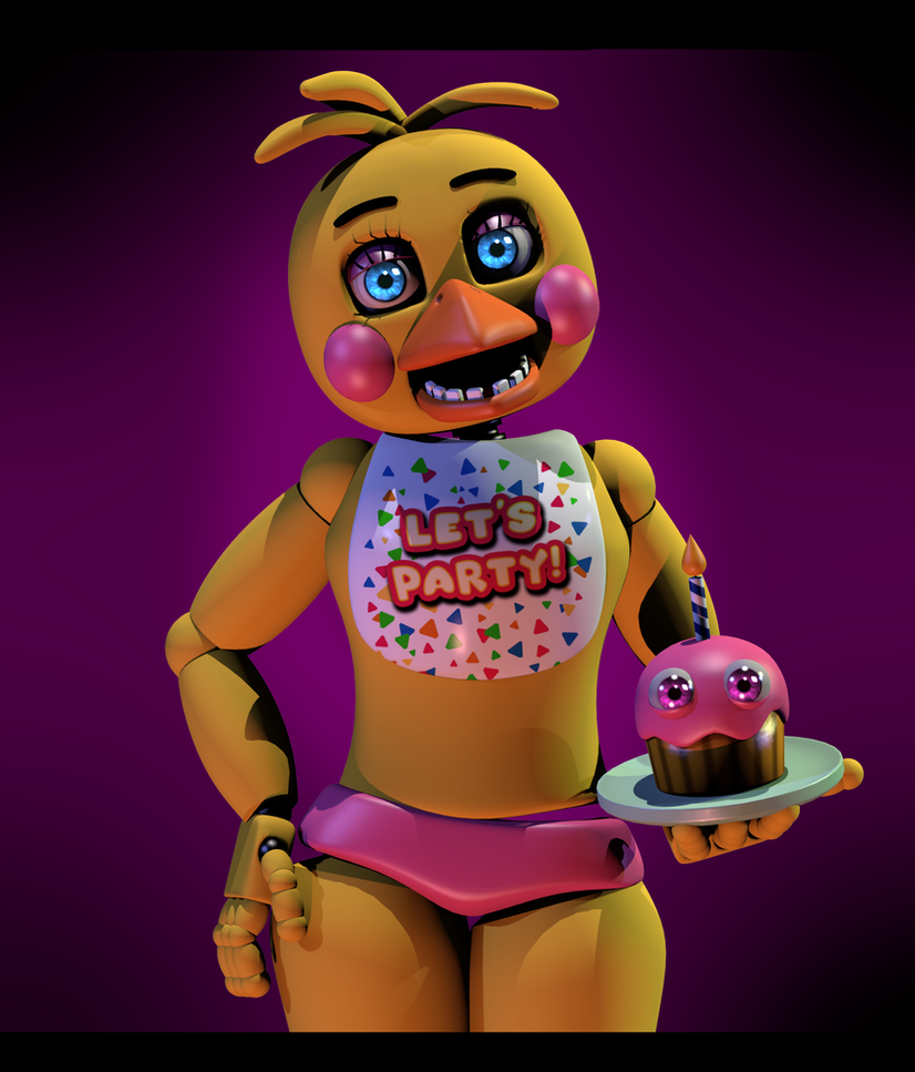Simple Toy Chica Poster By ChuizaProductions On DeviantArt.