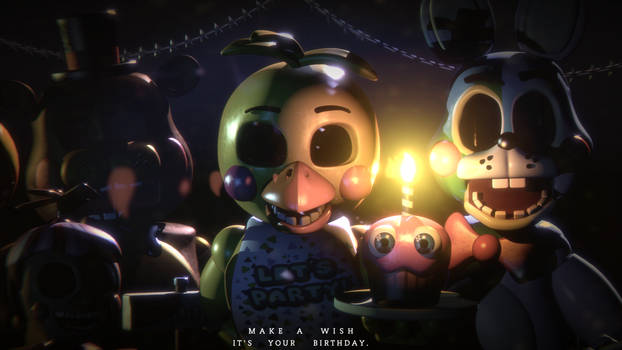 Make a Wish, It's your Birthday - [FNaF 2 Blender]