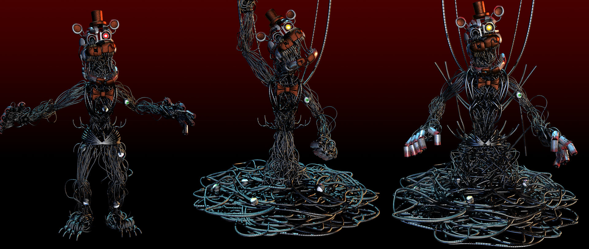 FNAF/SFM] FNAF 6 Molten Freddy Salvage - view from animatronic