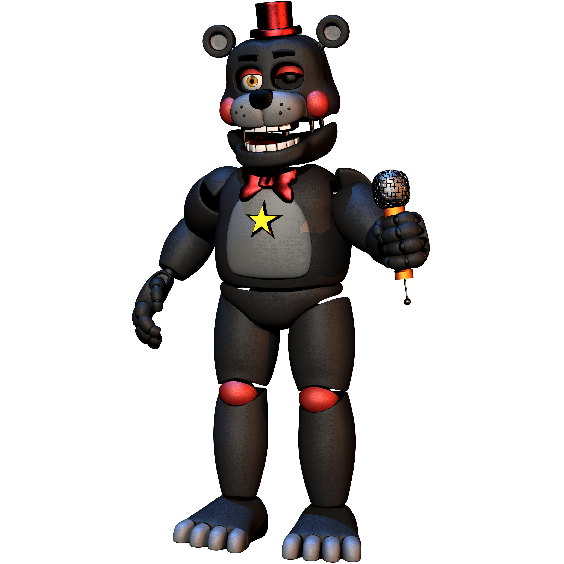 Rockstar Freddy/Lefty - FNaF 6 by ScooperExeBR on DeviantArt