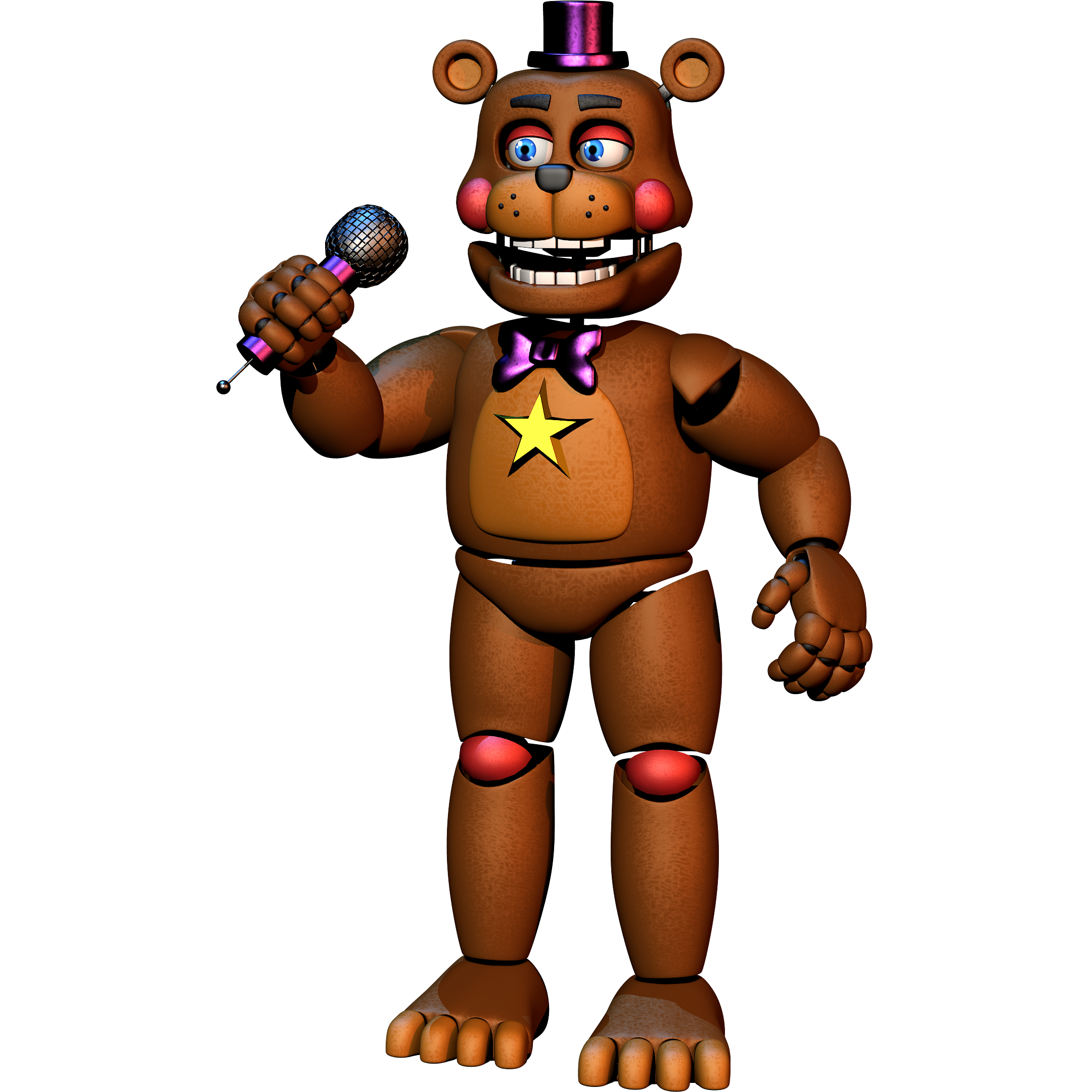 Rockstar Freddy FullBody - [FNaF 6 FFPS] by ChuizaProductions on