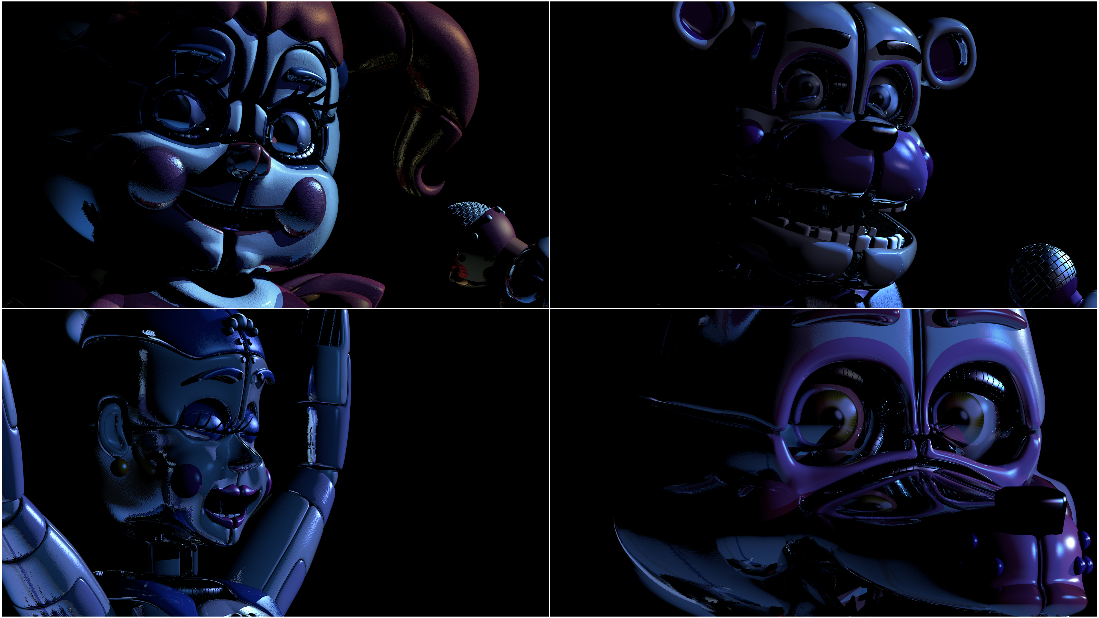 C4D-FNAFSL) FNAF SL All Animatronics by SrLolbit on DeviantArt