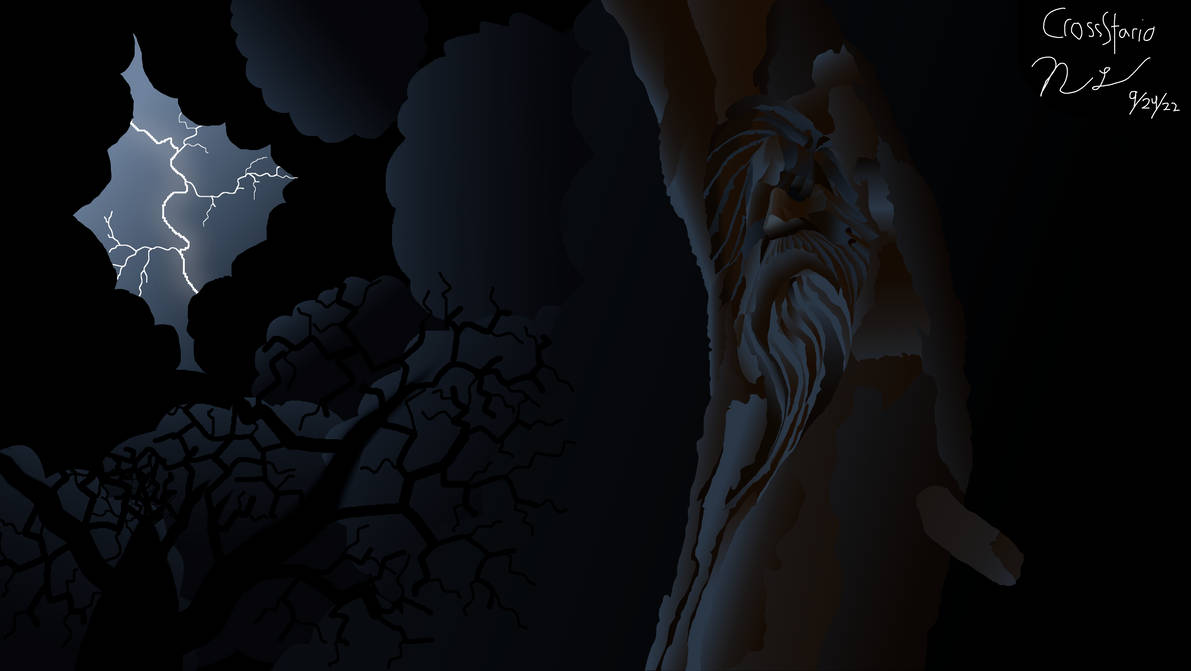 Wizard in a Tree by CrossSoundStar on DeviantArt