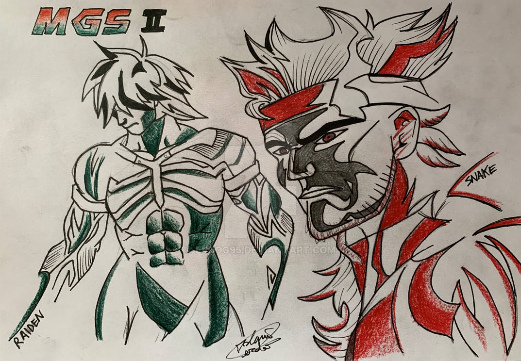 Solid Snake and Raiden by ErdoG95 on DeviantArt