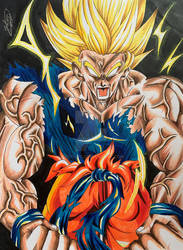 Angry Goku Super Sayan