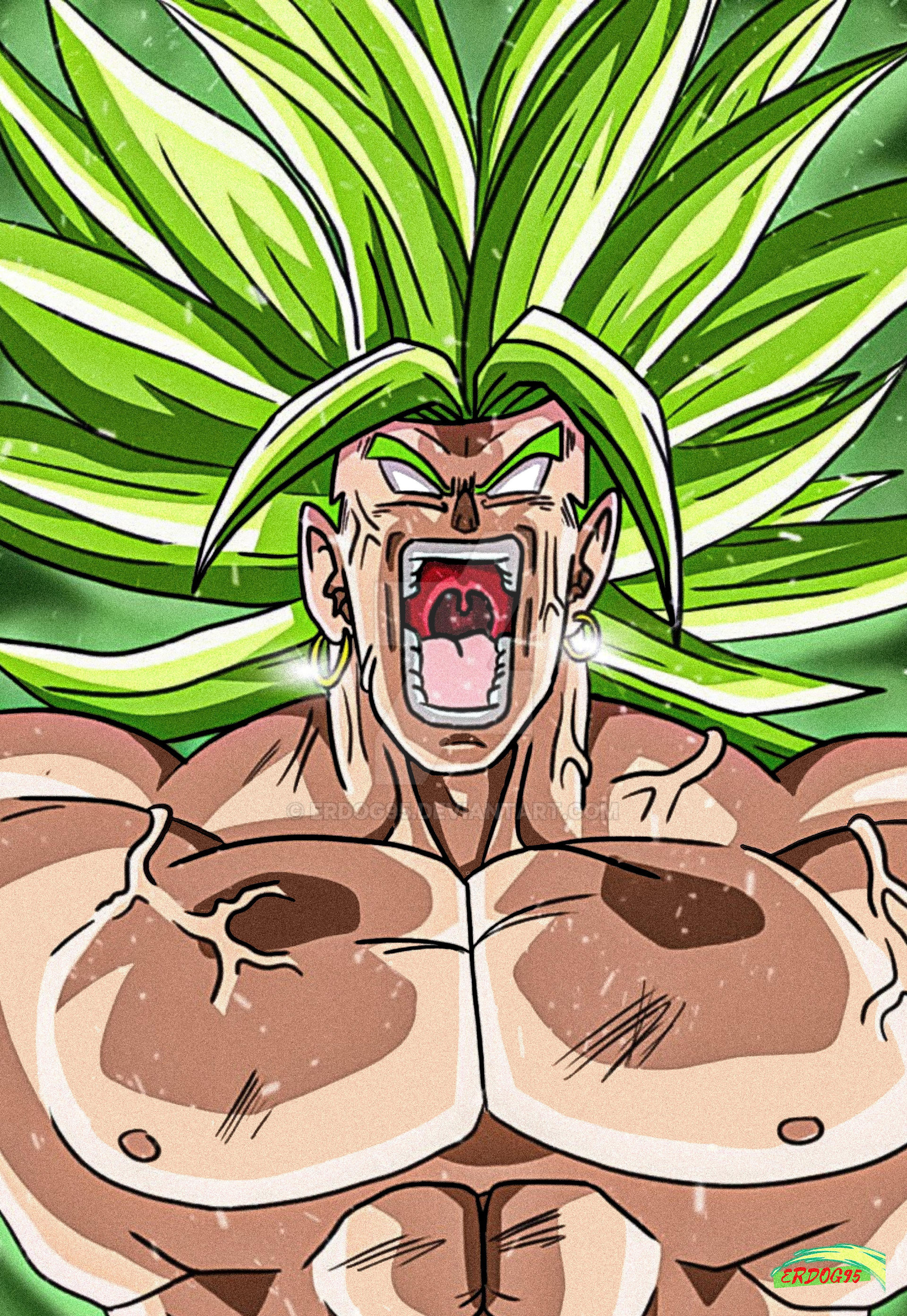 Broly Raged Angry Broly (Collab) by ErdoG95 on DeviantArt