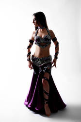 Purple Belly Dance Stock 01