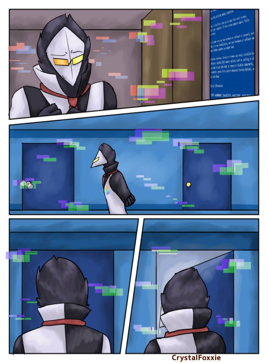 Corrupted Code pg 3 by CrystalFoxxie on DeviantArt
