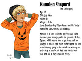 Meet Our Characters Monday : Kamden Shepard