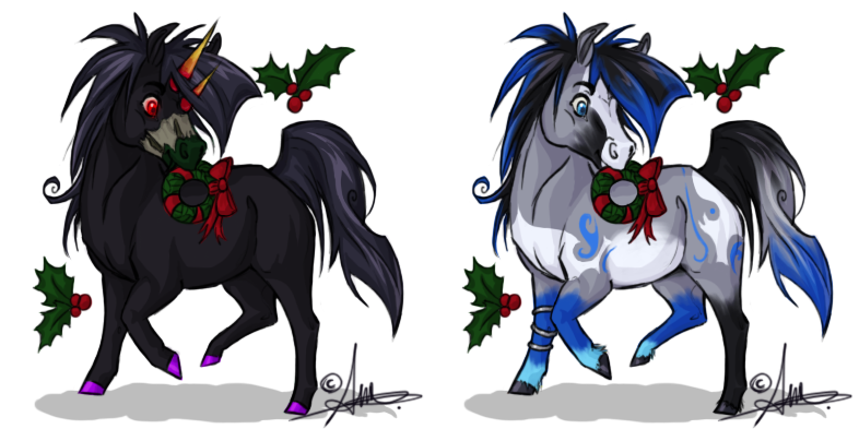 Christmas Horse Adoptables - part 2