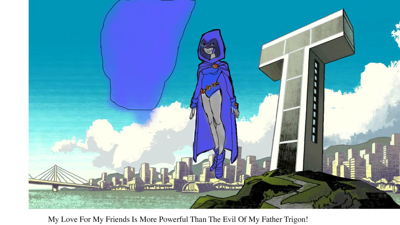 Raven Portrait by AuntieDerry on DeviantArt