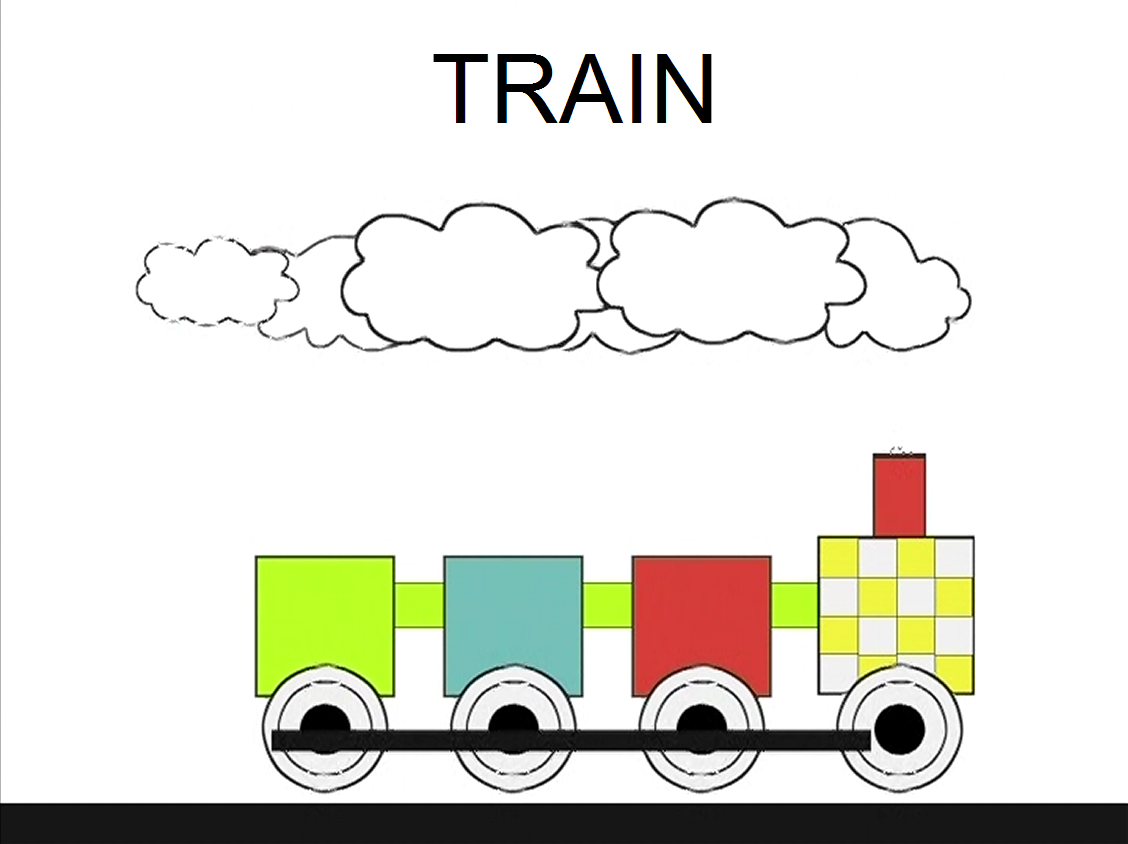 Square Train Drawing So Smart! Shapes: Suzie the Square Part 1 - Train by RobertCleghorn on ...