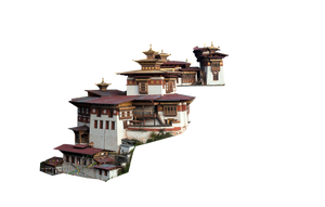 Paro Taktsang Palphug Buddhist monastery full