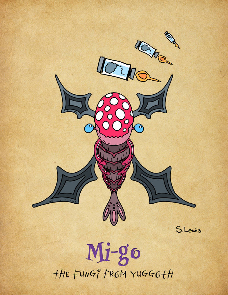 Yugoth Mi-go - The Fungi from Yuggoth by EldritchArtworks on DeviantArt