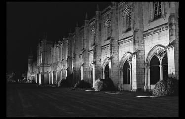 Monasteries at night