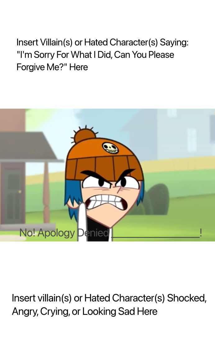 Corey Riffin Denied Which Character's Apology by CoreyRiffinlover242 on ...