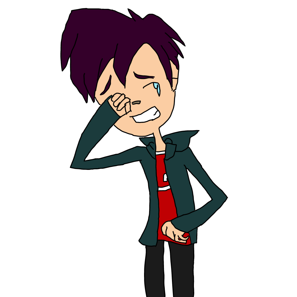 Randy Cunningham crying by CoreyRiffinlover242 on DeviantArt