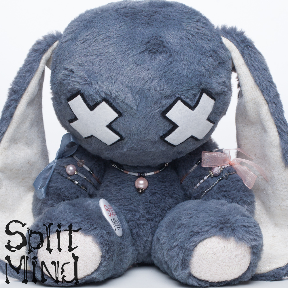 Dark -Blue Bunny by splitmindplush on DeviantArt