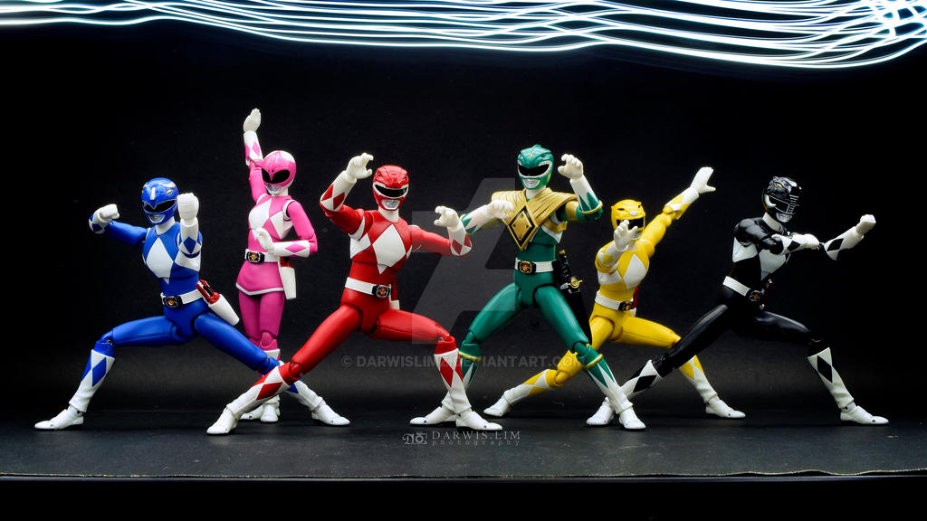 Mighty Morphin Power Rangers MMPR by darwislimz on DeviantArt