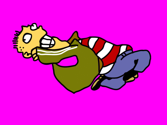 Ed Running Ed Running GIF Pink Screen by calvinwil5782 on DeviantArt
