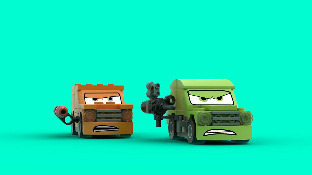 LEGO Cars: Grem and Acer by calvinwil5782 on DeviantArt
