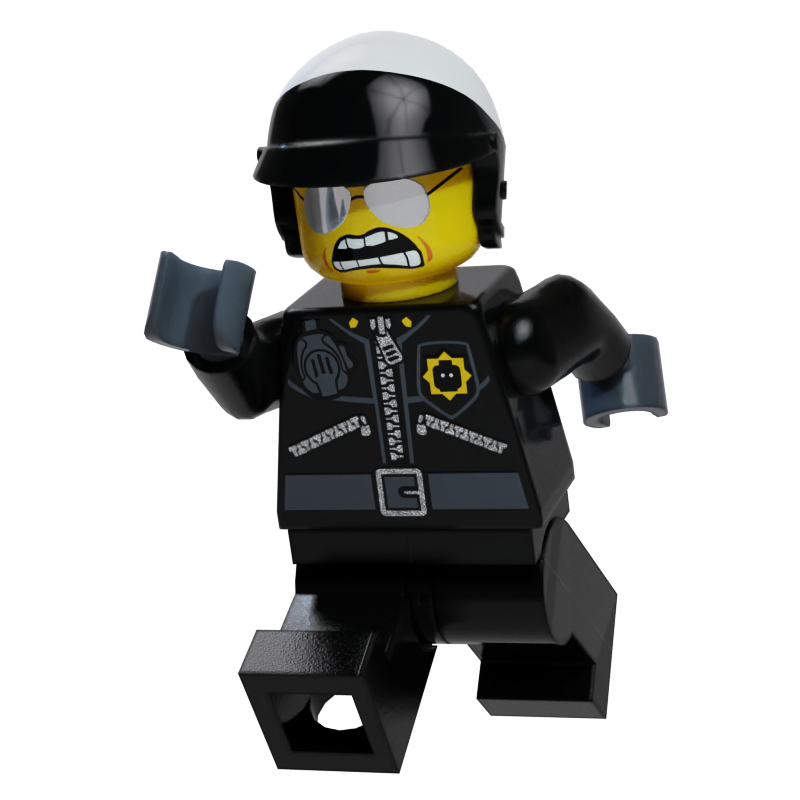 Evil Cop Bad Cop LEGO Movie Render 2 by calvinwil5782 on DeviantArt