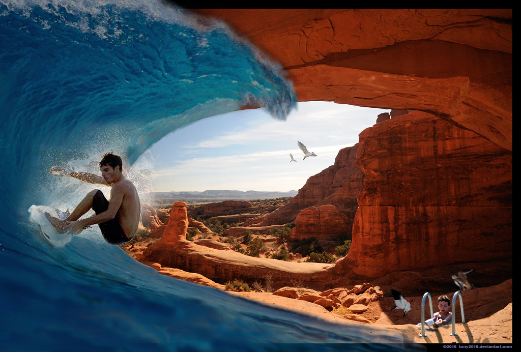 CAVE SURF! THE NEW WAVE