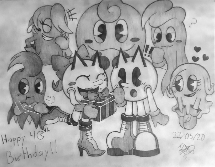 Pacverse Deviantart PAC-MAN's 40th Anniversary! by The9Lord on DeviantArt