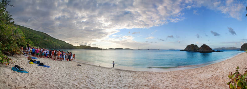 Trunk Bay Pano - 2