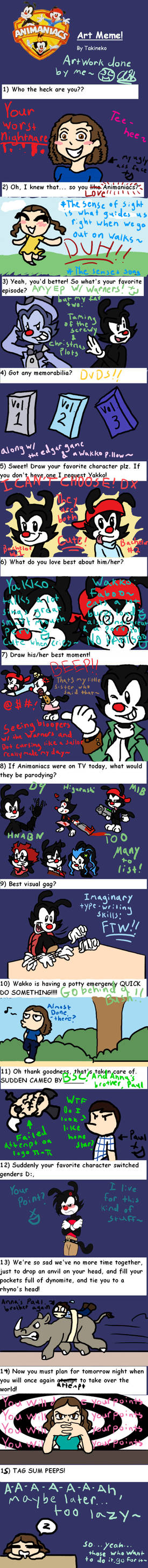 THE ULTIMATE ANIMANIACS MEME