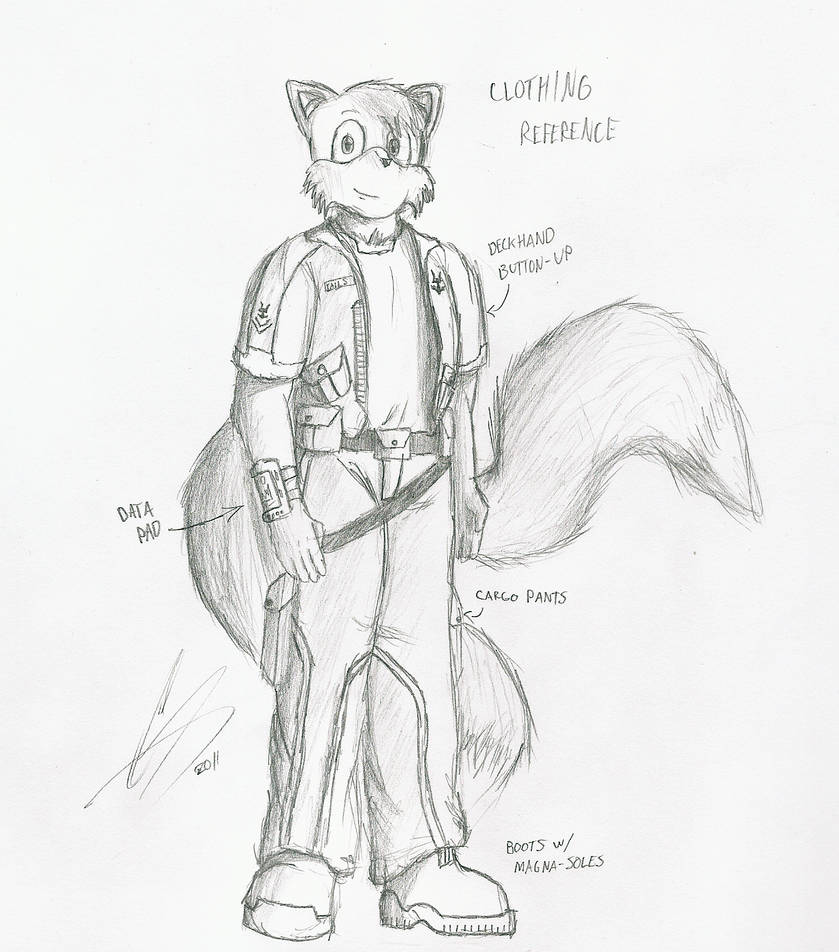 Neo Tails Reference by Chris000 on DeviantArt